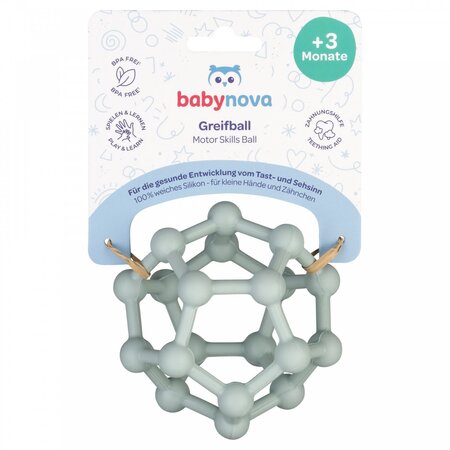 Minge senzoriala din silicon, +3 luni, Baby Nova 548577