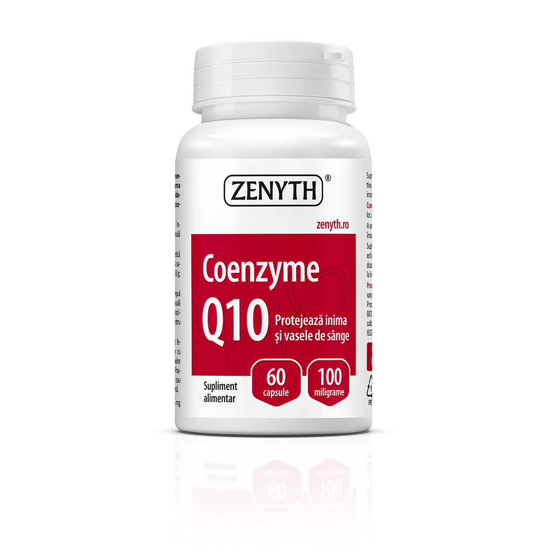 Coenzyme Q10 100 mg, 60 capsule, Zenyth