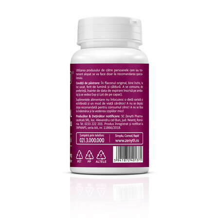 Resveratrol cu seleniu, 30 capsule, Zenyth 771920