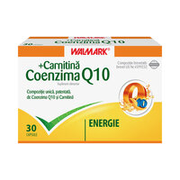 Coenzima Q10 + Carnitina, 30 capsule, Walmark