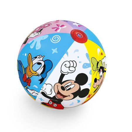 Minge de plaja pentru copii, 51 cm, Mickey & Friends, Bestway
