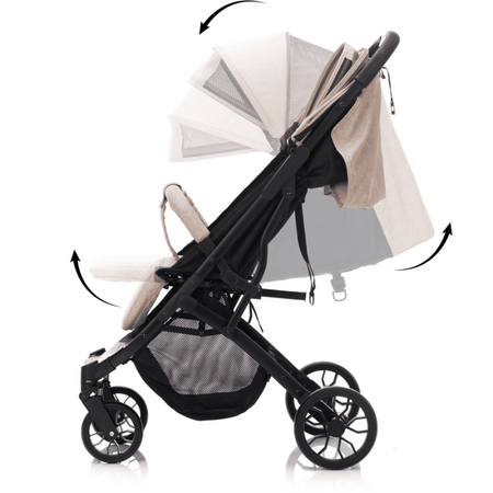 Carucior sport pentru copii Styler Elite, Sand Melange, Fillikid 548658