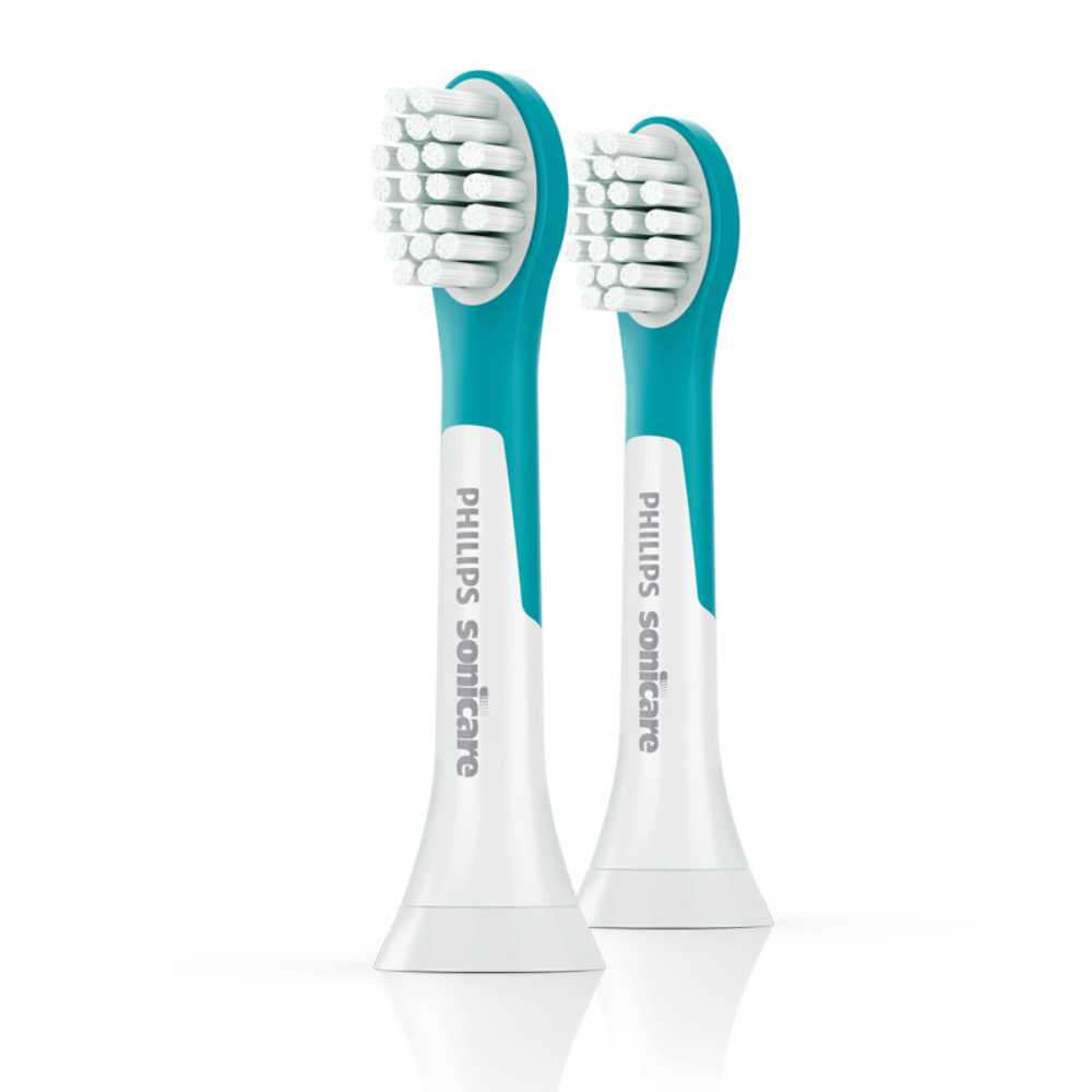 Capete de schimb compacte pentru periuta sonica Philips Sonicare For Kids, +3 ani, 2 bucati, HX6032/33, Philips