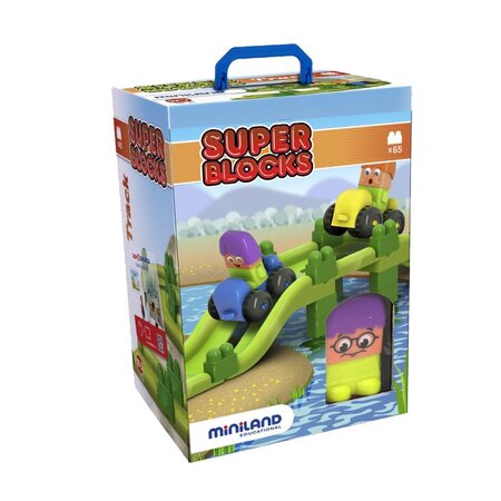Joc de constructii Jumpy, Miniland 548712
