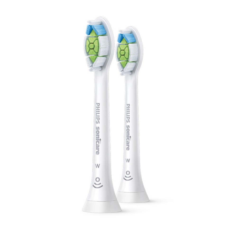 Capete de schimb pentru periuta sonica Philips Sonicare W Optimal White, 2 bucati, HX6062/10, Philips