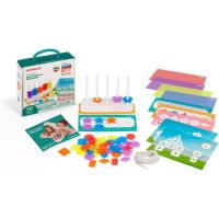 Numaratoare Abacolor cu piese translucide, +3 ani, 50 piese, Miniland