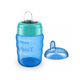 Cana cu tetina de formare Philips Avent, +9 luni, bleu, 260 ml, SCF553/05, Philips 497734