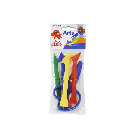 Set 5 accesorii pentru modelaj, +3 ani, Miniland 548778