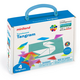 Joc creativ Tangram traditional cu piese translucide, +3 ani, Miniland 608797