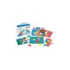 Joc creativ Tangram traditional cu piese translucide, +3 ani, Miniland 548781