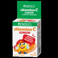 Vitamina C Junior, 30 comprimate masticabile, Beres