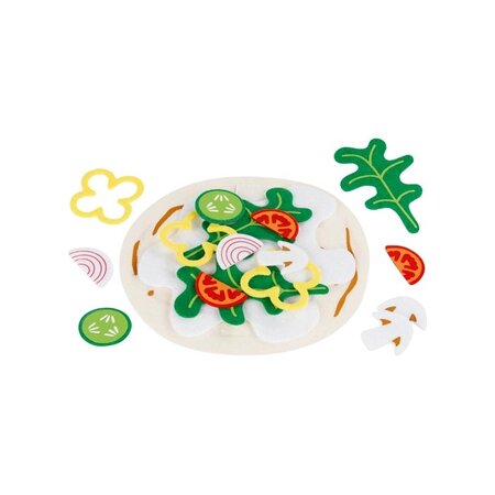 Set de joaca Lipie cu salata Delicious Wrap, 3 ani+, 1 bucata, Goki 548873
