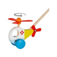 Jucarie de impins Elicopter, + 18 luni, Goki