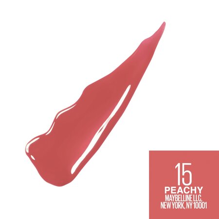 Ruj lichid rezistent cu stralucire de vinil SuperStay Vinyl Ink, 15, 4.2 ml, Maybelline 548900