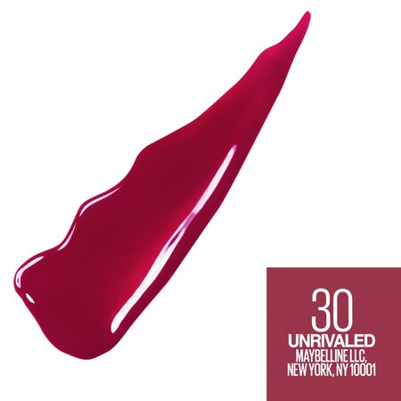 Ruj lichid rezistent cu stralucire de vinil SuperStay Vinyl Ink, 30, 4.2 ml, Maybelline 548931