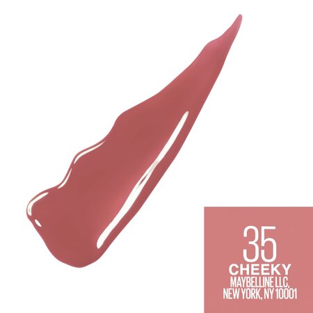 Ruj lichid rezistent cu stralucire de vinil SuperStay Vinyl Ink, 35, 4.2 ml, Maybelline 548946
