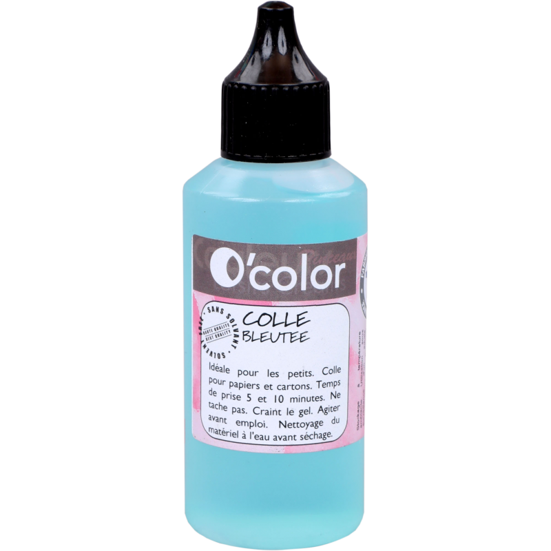 Lipici Bleu cu dozator, 60 ml, O'Color