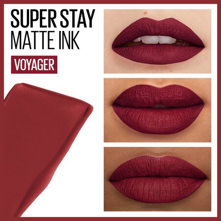 Ruj lichid Mat SuperStay Matte Ink, 50 Voyager, 5 ml, Maybelline 549058