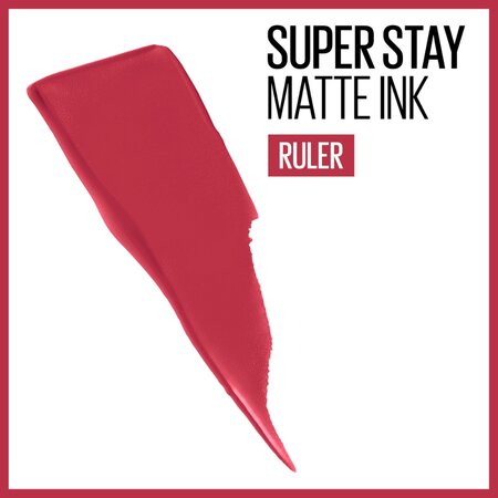 Ruj lichid Mat SuperStay Matte Ink, 80 Ruler, , 5 ml, Maybelline 549064