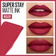 Ruj lichid Mat SuperStay Matte Ink, 80 Ruler, , 5 ml, Maybelline 549065
