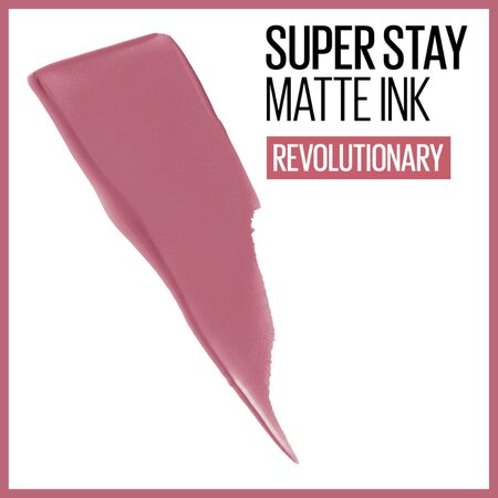 Ruj lichid Mat SuperStay Matte Ink, 180 Revolutionary, 5 ml, Maybelline 549071