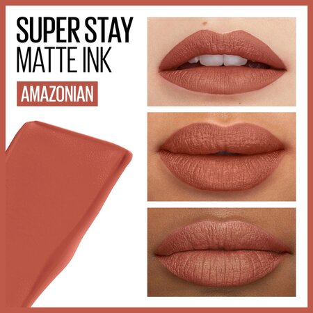 Ruj lichid Mat SuperStay Matte Ink, 70 Amazonian, 5 ml, Maybelline 549089