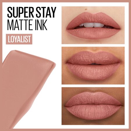 Ruj lichid Mat SuperStay Matte Ink, 5 Loyalist, 5 ml, Maybelline 549112