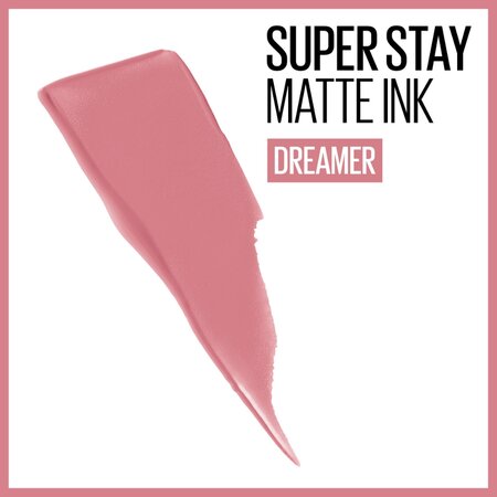 Ruj lichid Mat SuperStay Matte Ink, 10 Dreamer, 5 ml, Maybelline 549118