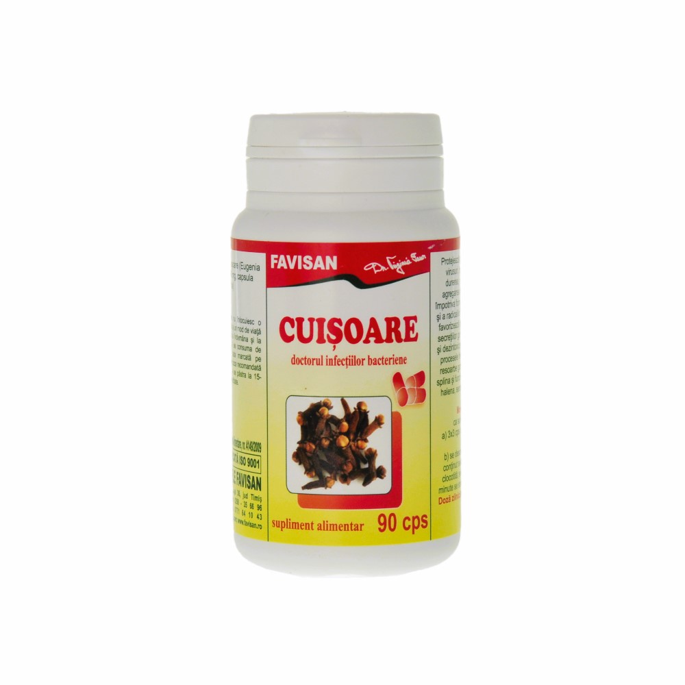 Cuisoare, 90 capsule, Favisan