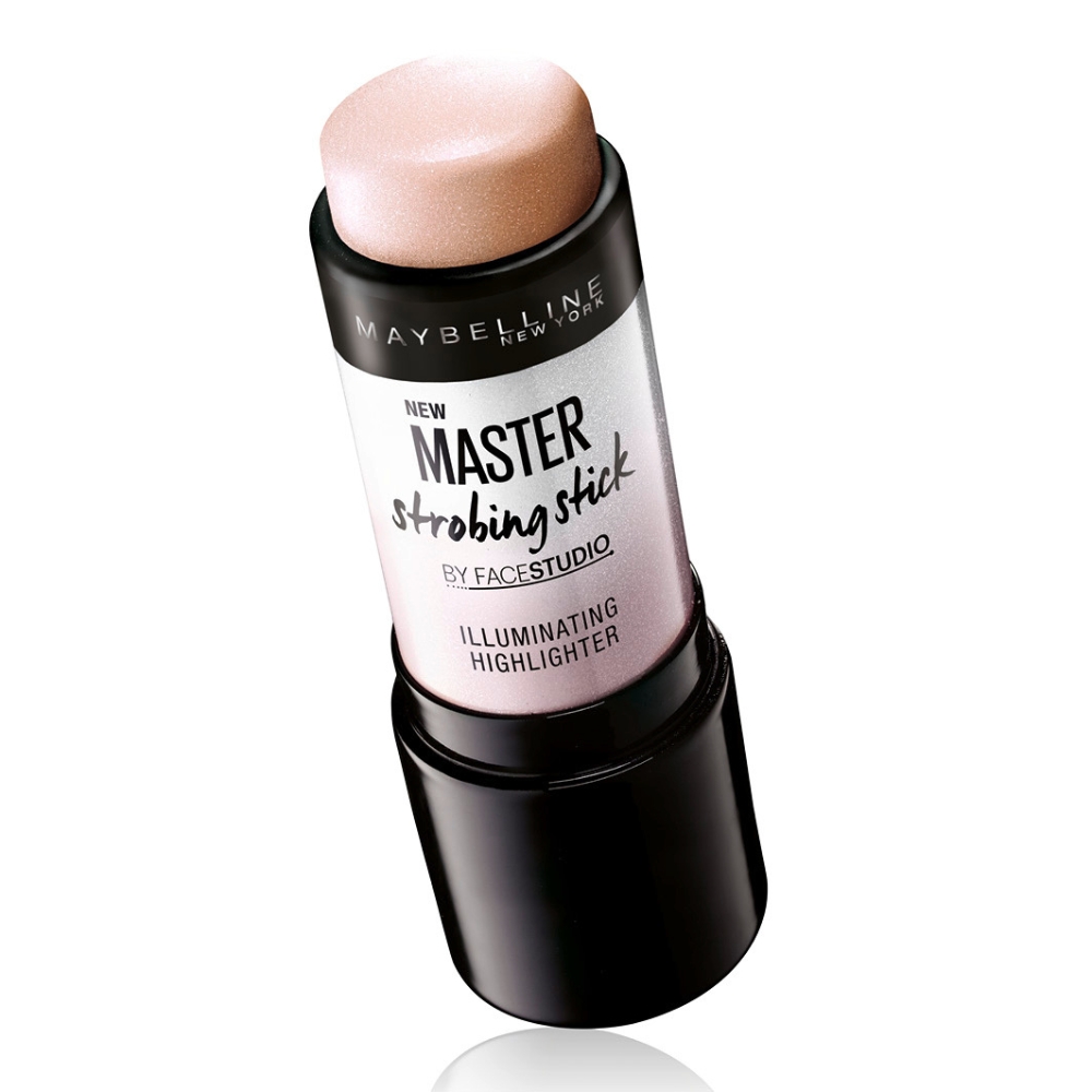 Baton iluminator pentru fata Master Strobing Stick, 200 Medium Champagne, 9 g, Maybelline