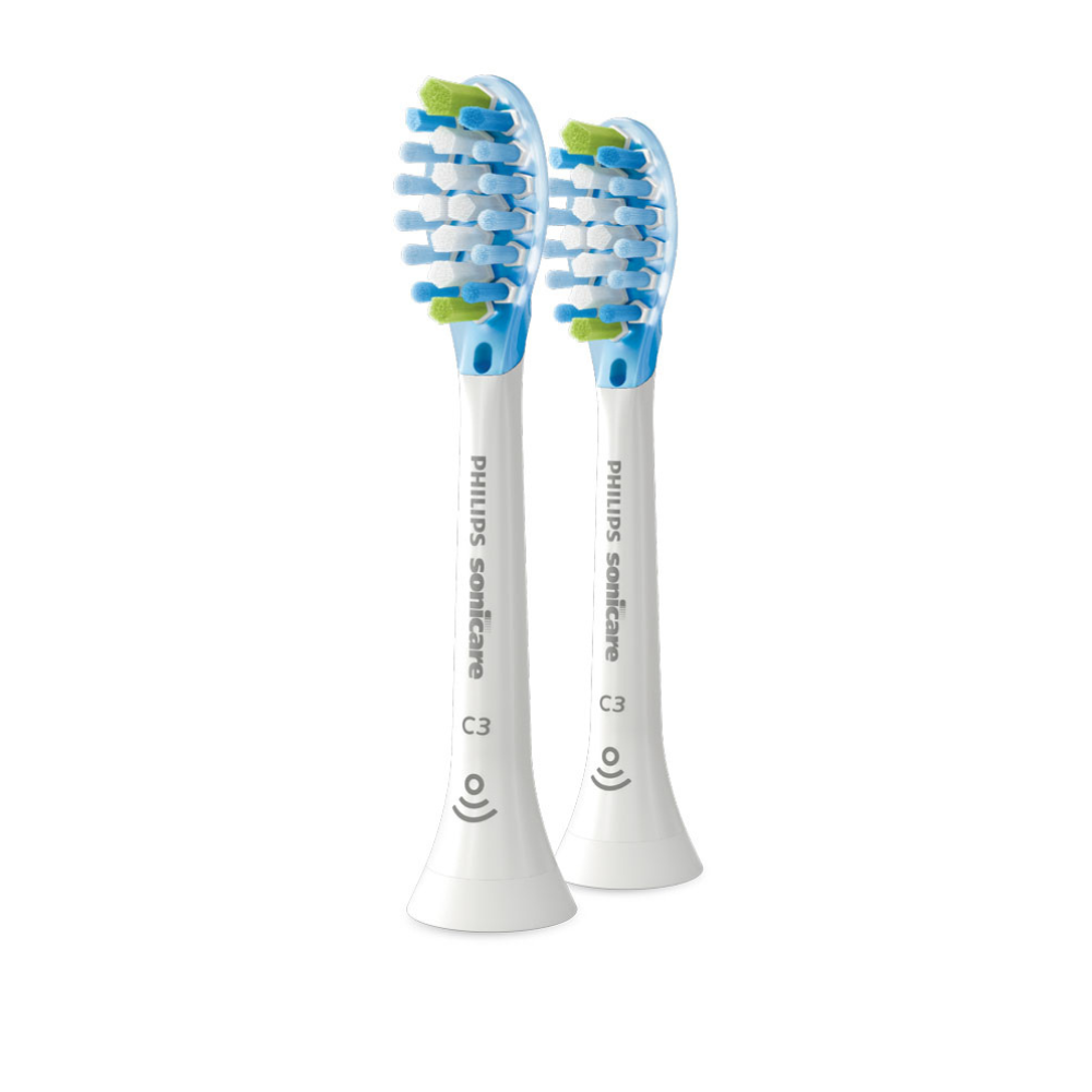 Capete de schimb pentru periuta sonica ce Philips Sonicare C3 Premium Plaque Defence, 2 bucati, HX9042/17, Philips