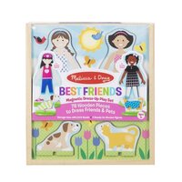 Set de joaca magnetic Prietenele, +3 ani, Melissa&Doug