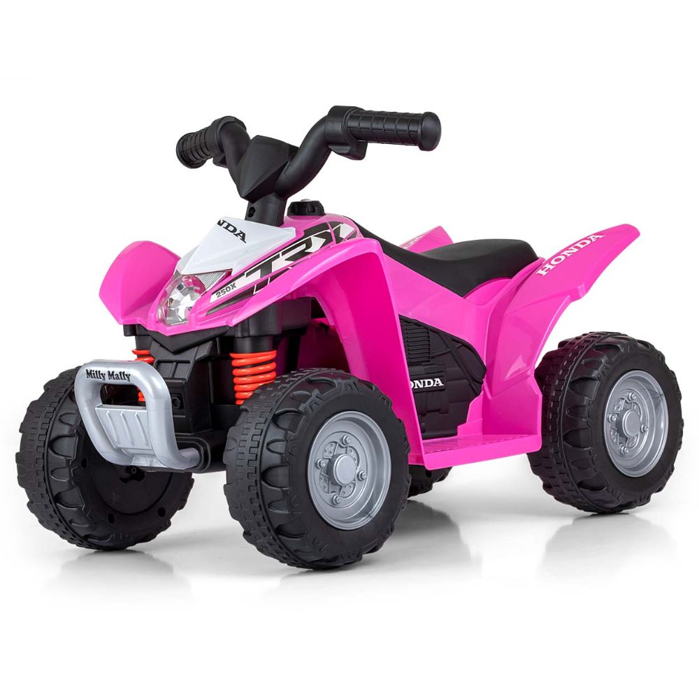 Atv electric pentru copii Quad Honda, TRX 250X, Pink, Milly Mally