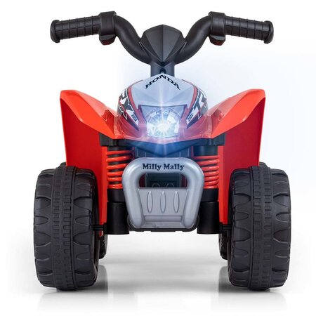 Atv electric pentru copii Quad Honda, +24 luni, TRX 250X, Red, Milly Mally 549263