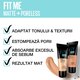 Fond de ten Fit Me Matte & Poreless, 220, 30 ml, Maybelline 549346
