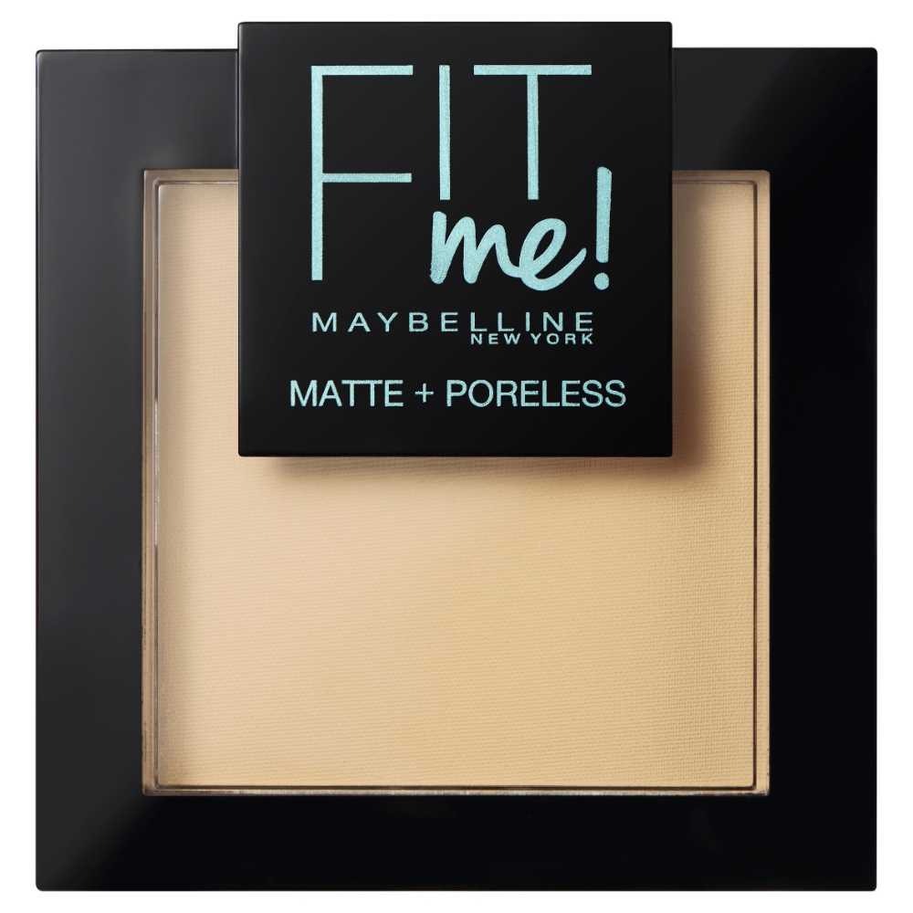 Pudra compacta de fata Fit Me Matte & Poreless, 115, 9 g, Maybelline