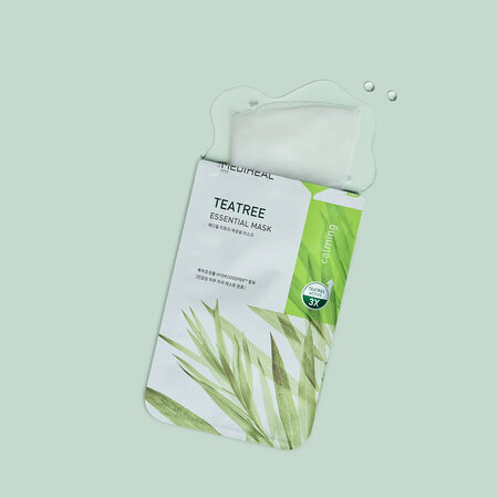 Masca de fata Tea Tree Essential, 24 ml, Mediheal 549412