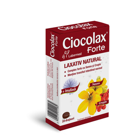 Ciocolax Forte, 20 drajeuri, Labormed 644543