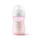 Biberon Philips Avent Natural Response, 1 luna +, roz, 260 ml, SCY903/11, Philips 549481