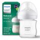 Biberon din sticla Philips Avent Natural Response, tetina cu debit lent, 0-3 luni, 120 ml, SCY930/01, Philips Avent 723729