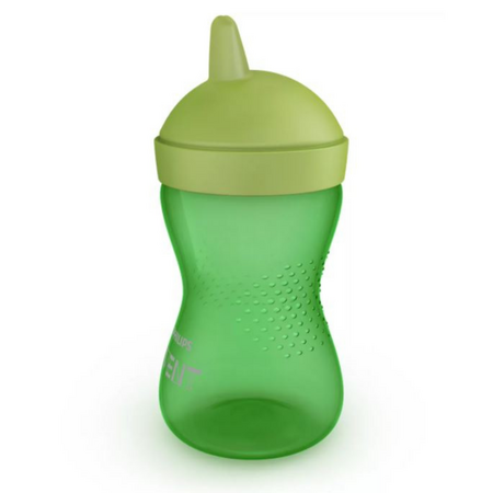 Cana cu tetina dura Philips Avent, +18 luni, verde, 300 ml, SCF804/03, Philips 497925