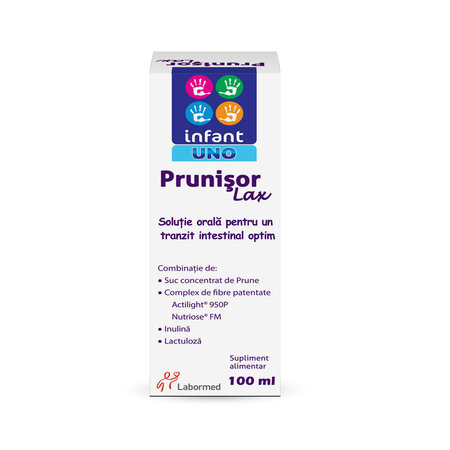 Infant Uno Prunisor Lax, 100 ml, Labormed 644585