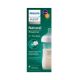 Biberon din sticla Philips Avent Natural Response, tetina cu debit mediu, 1 luna+, SCY933/01, 240 ml, Philips 760632