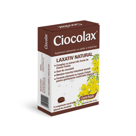 Ciocolax, 12 comprimate, Labormed 645027