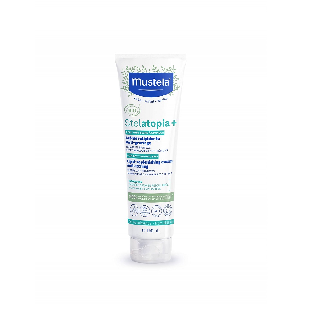 Crema de refacere a lipidelor Stelatopia+, 150ml, Mustela