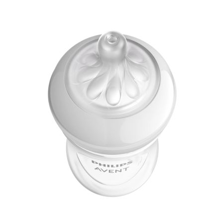 Tetina Philips Avent Natural Response, 1 luna+, debit 3, 2 bucati, SCY963/02, Philips 723653