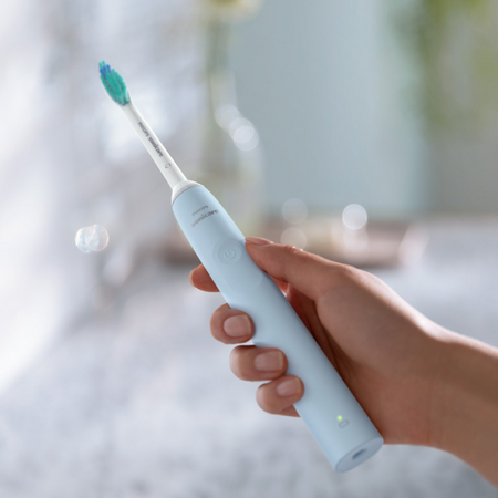 Periuta de dinti sonica electrica Philips Sonicare 2100, albastru, HX3651/12, Philips 630584