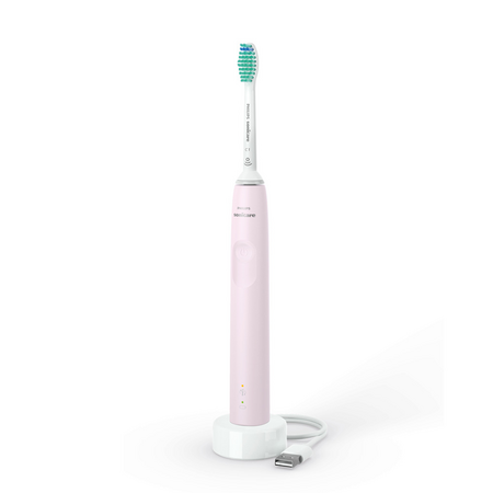 Periuta de dinti sonica electrica Sonicare 2100 Series, HX3651/11, Roz, Philips