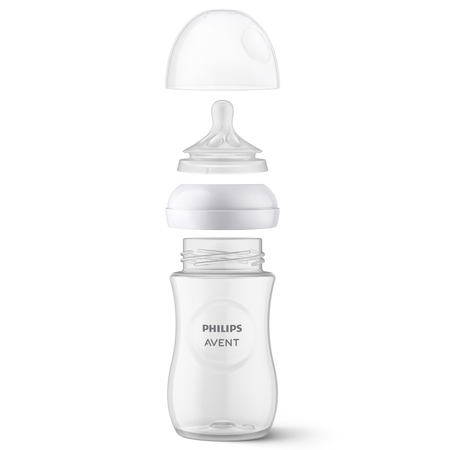 Tetina Philips Avent Natural Response, 6 luni+, debit 5, 2 bucati, SCY965/02, Philips 723593