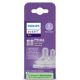 Tetina Philips Avent Natural Response, 6 luni+, debit 5, 2 bucati, SCY965/02, Philips 723591